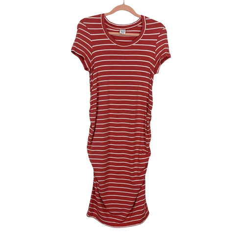 Time & Tru Maternity Striped Dress- Size S