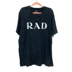 Ellademm Navy Blue "RAD" T-Shirt- Size XL