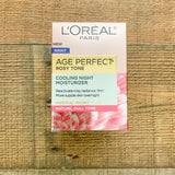 L'oréal Age Perfect Rosy Tone Cooling Night Moisturizer NWT