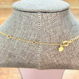 Gorjana Gold Crescent Moon Necklace