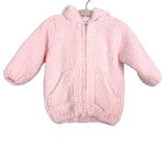 Angel Dear Pink Faux Fur Jacket- Size 0-6M