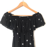 Gibson Naples Venezia Black Print Off The Shoulder Top NWT- Size PXXS (we have matching shorts)