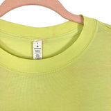 Lululemon Neon Green Tee- Size 4 (see notes)