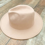 Lisianthus Tan Khaki Wool Blend Hat