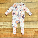 Angel Dear x Spearmint Love Tie-Dye Ruffle Footie Outfit- Size 3-6M