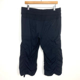Lululemon Black Dance Studio Crop Pants- Size ~14/16 (Inseam 17.5" see notes)