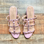 Comfity Pink Studded Sandals- Size 7 (see notes)