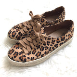 Bonnibell Leopard Espadrille Sneakers- Size 6.5