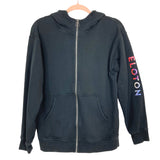 Lululemon Black Peloton Hooded Sweatshirt- Size 8 (see notes)