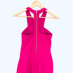 Express Magenta Cross Front Dress with Exposed Back Zipper- Size 0