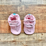 Ten Pink Snap Booties- Size 6-12M