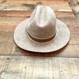 Hat Attack For Inida Hicks Heather Oat Wool Felt Hat