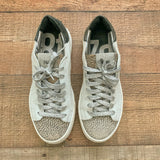 P448 Theo Low Top Animal Print/Bronze Sneakers- Size 37 (US 7, see notes)