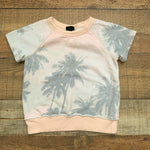 Art Class Pink Palm Tree Top- Size 4T