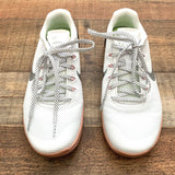 Pre-owned Nike White/Black/Peach Metcon 4- Size 9