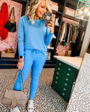 Lou & Grey for LOFT Blue Sweatshirt- Size XS (we have matching sweatpants)