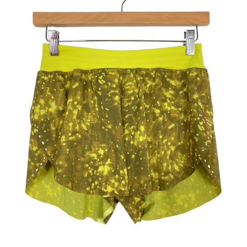 Lululemon Neon Printed Shorts- Size 4
