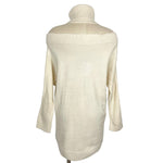 Lovers + Friends Cream Back Cutout Turtleneck Dress- Size S