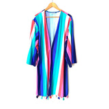Cabana Life Striped Kimono- Size L/XL (sold out online)