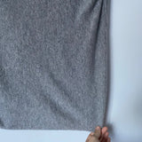 Vince 100% Cashmere Grey Turtleneck Short Sleeve Top- Size XS (See notes)