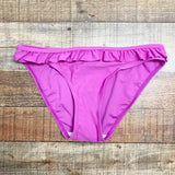 Figleaves Magenta Ruffle Bikini Bottoms NWOT- Size 6 (we have matching top)