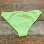 Victoria's Secret Neon Yellow Swim Bottoms- Size M