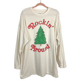 Grayson/Threads White Rockin' Around Sweatshirt- Size XL (see notes)