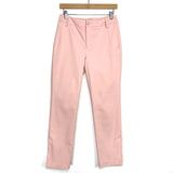Cabi Pink Pencil Side Slit Trousers- Size 2 (Inseam 28", we have matching blazer)