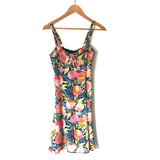 Vici Peach Print Dress- Size S