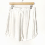 Amaryllis White “Low Tide” Shorts- Size XL