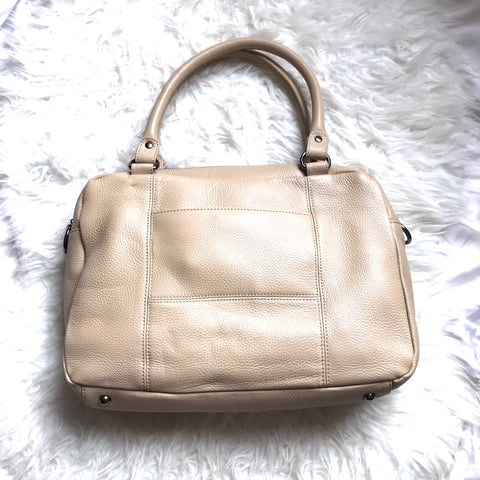 Status Anxiety Nude “War with Obvious” Handbag NWT