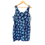 West Indies Starfish Print Tank Dress- Size XXL