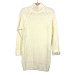 Koko + Mason Cream Turtleneck Sweater Dress- Size ~M (see notes)