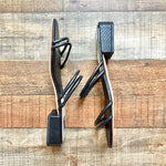 Dolce Vita Black Leather Strappy Low Heel Sandals- Size 10 (BRAND NEW CONDITION, sold out online)