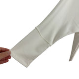 SPANX White Dolman 3/4 Sleeve Top- Size L