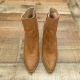 ARider Girl Brown Leather Booties- Size 7 (see notes)