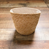 No Brand Straw Drawstring Bag
