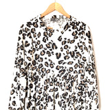 Audrey 3+1 Knit Animal Print Babydoll Dress NWT- Size S
