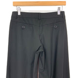 Theory Black Wool Wide Leg Dress Pants- Size 0 (Inseam 29.5”)
