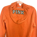 Jones & Mitchell With PINK Victoria's Secret Orange "University Of Miami" Hoodie- Size S