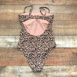 Aerie Animal Print One Piece Cheeky Swimsuit- Size M