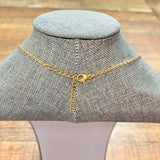 No Brand Gold Angel Wing Charm Necklace