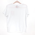 Sweaty Betty White Heart T-Shirt- Size M