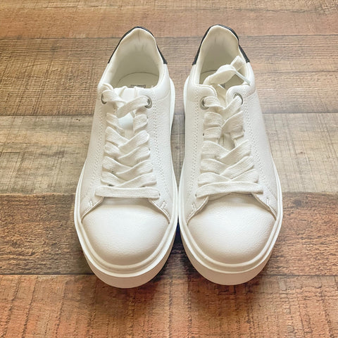 Steve Madden White Platform Sneakers- Size 7 (BRAND NEW CONDTION)
