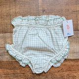 Oso & Me Green and White Check Dress with Matching Bloomers NWT- Size 24M