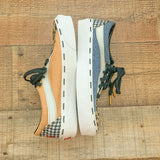 Vans Bold Ni Bender Multipattern Sneakers- Size US Women's 7/ US Men's 5.5