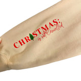 Christmas is Not Cancelled Tan Christmas U Sweatshirt- Size S (we have matching sweatpants)