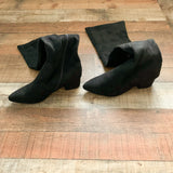 No Brand Black Suede Over the Knee Boots- Size 39 (US 8.5 LIKE NEW)