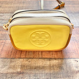 Tory Burch Small Neon Green/Tan Crossbody (sold out online, GREAT CONDITION)