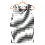 Small Show Black/White Striped Nursing Top NWT- Size M